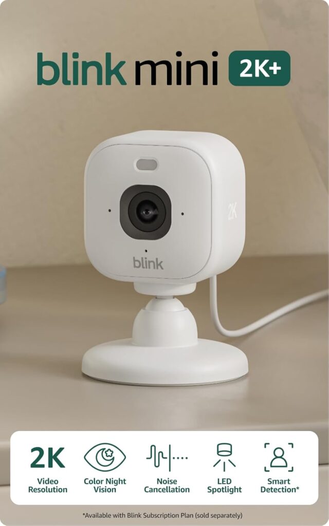 Blink Mini 2K Indoor Camera