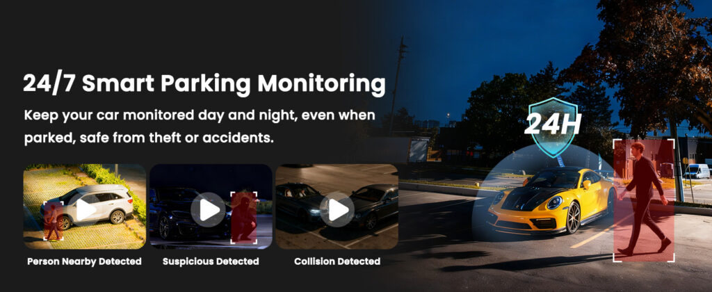 car parked overnight on street without WiFi security monitoring